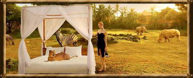 Mara River Safari Lodge Bali Keramas Eksteriør bilde